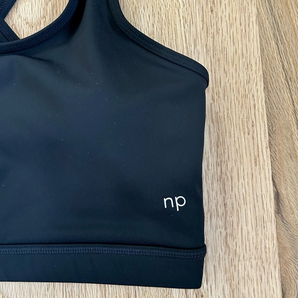 NINEPINE sports bra racerback black size M - Picture 4 of 5